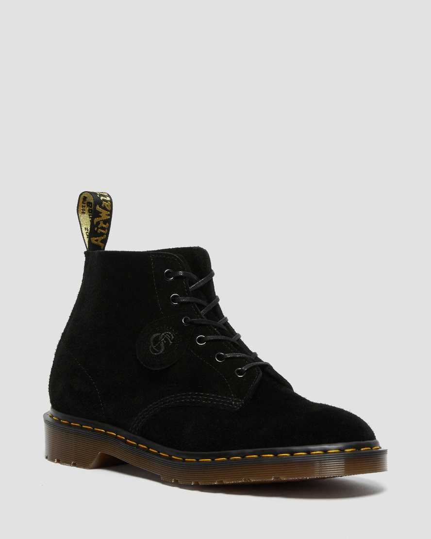 Dr. Martens 101 Suede Erkek Ayak Bileği Botları - Bot Siyah |RMHLO3950|